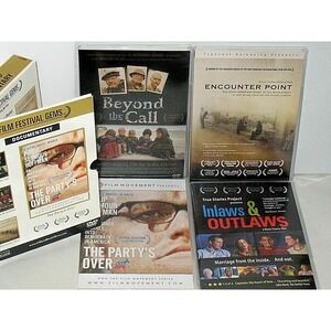 Film Festival Gems,  4 DVDS , Party's Over,Beyond Call, Inlaws Outlaws ,Award